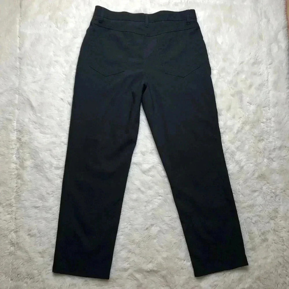 Perry Ellis Portfolio Dress Pants Black  Size 34 - Picture 12 of 16